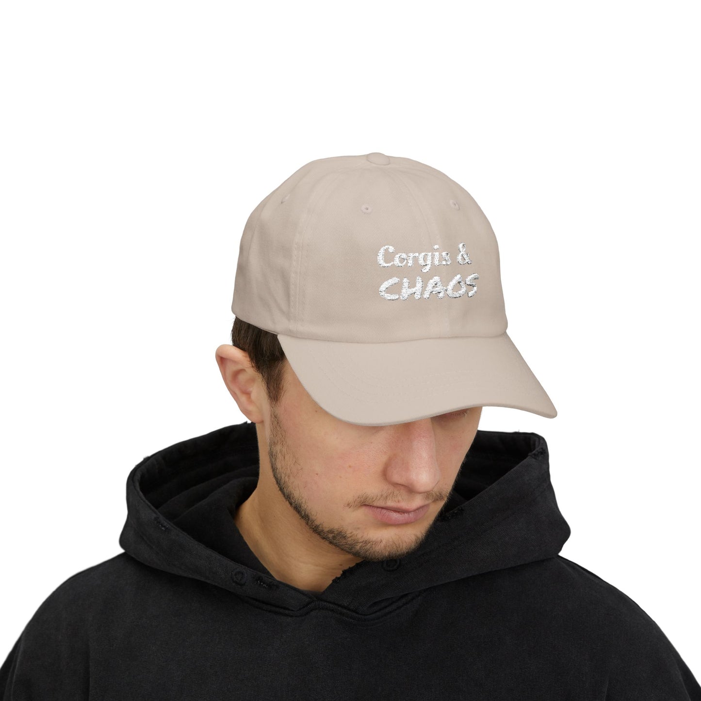 Corgis & Chaos Embroidered Cap