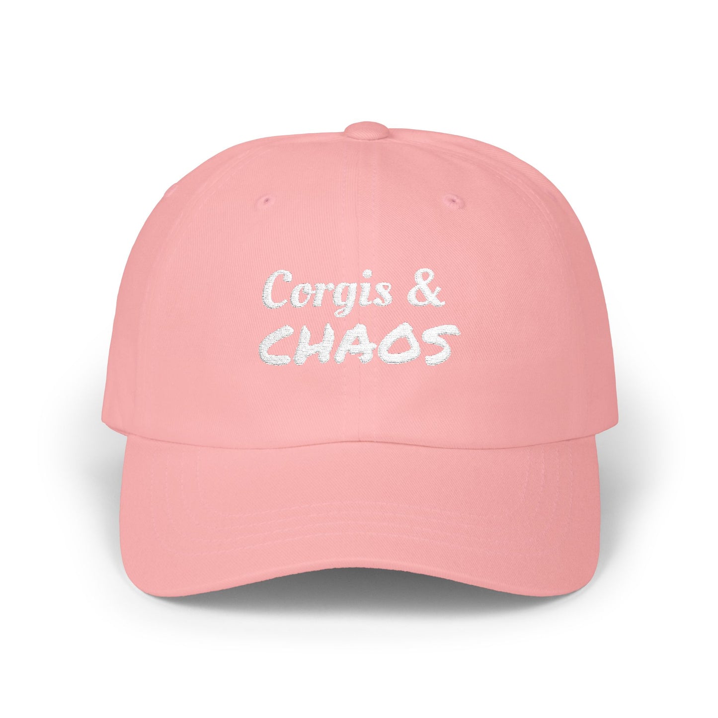 Corgis & Chaos Embroidered Cap