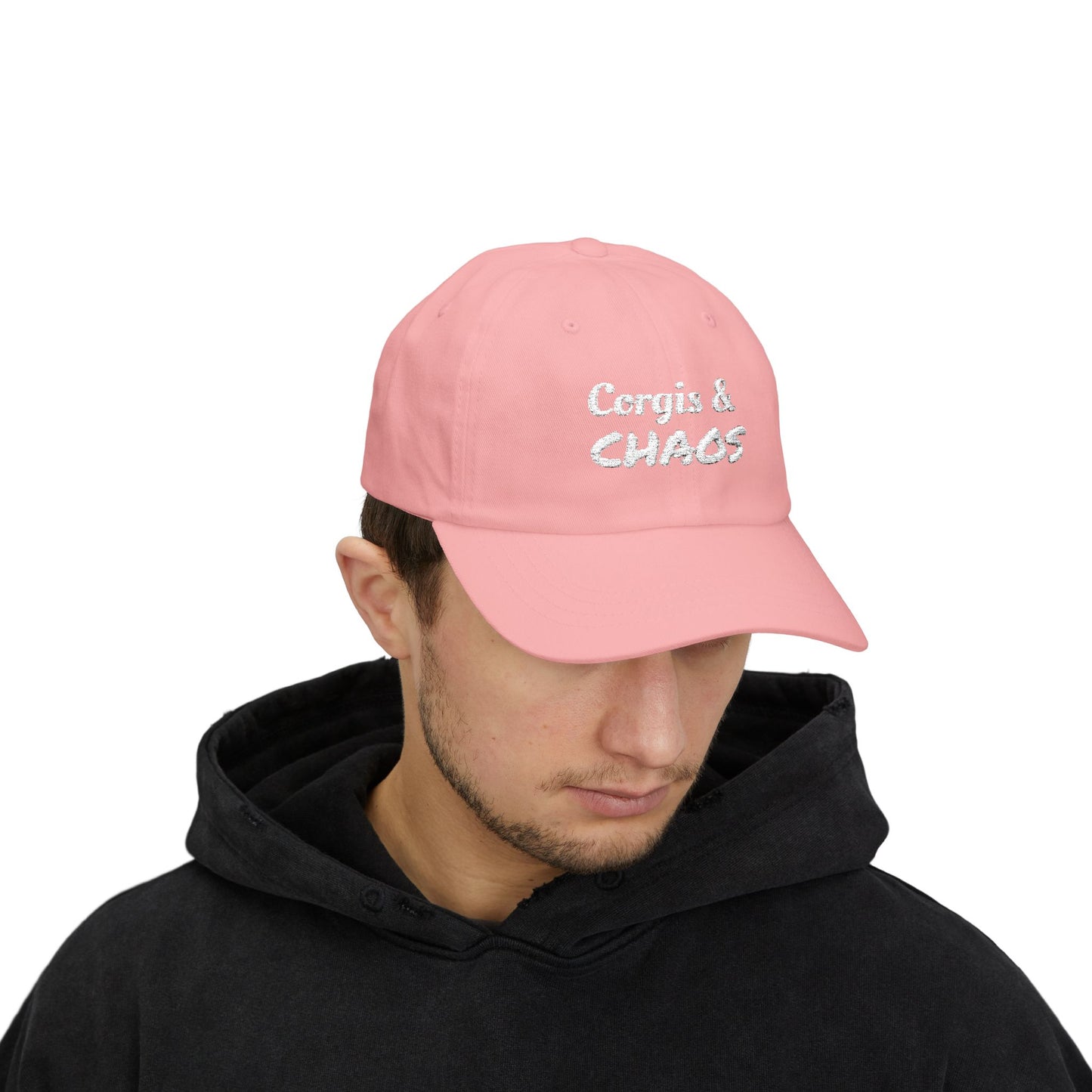 Corgis & Chaos Embroidered Cap