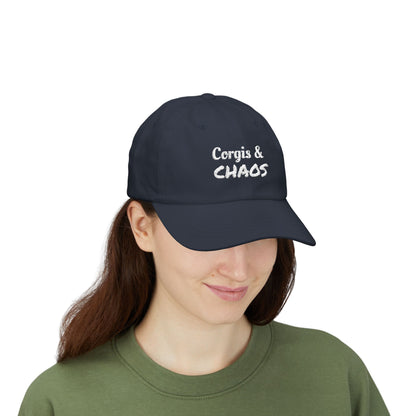 Corgis & Chaos Embroidered Cap
