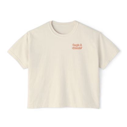 Vintage Corgis Cropped Tee