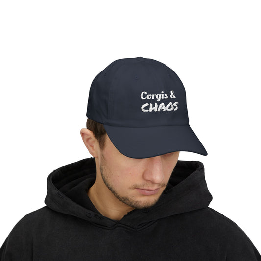 Corgis & Chaos Embroidered Cap