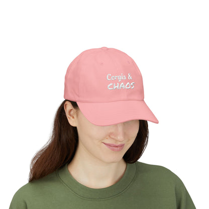 Corgis & Chaos Embroidered Cap
