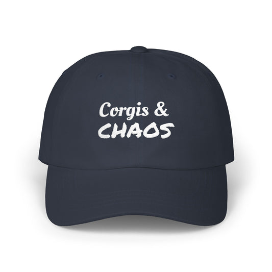 Corgis & Chaos Embroidered Cap
