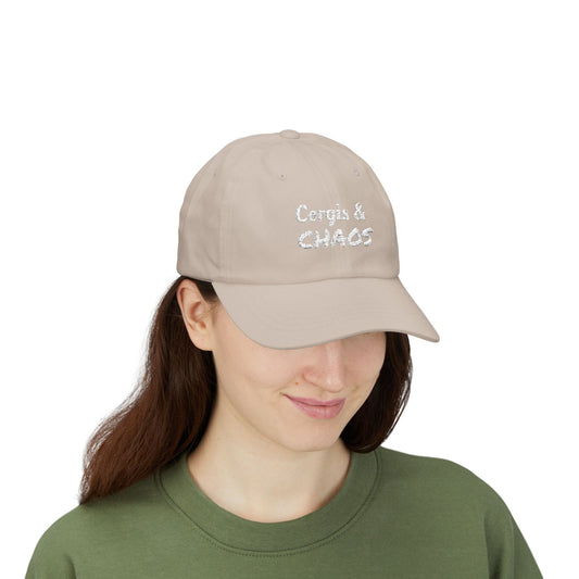 Corgis & Chaos Embroidered Cap