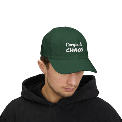 Corgis & Chaos Embroidered Cap